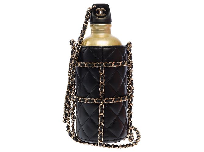 Borsa CHANEL in Pelle Nera - 103668 Nero - vista 3