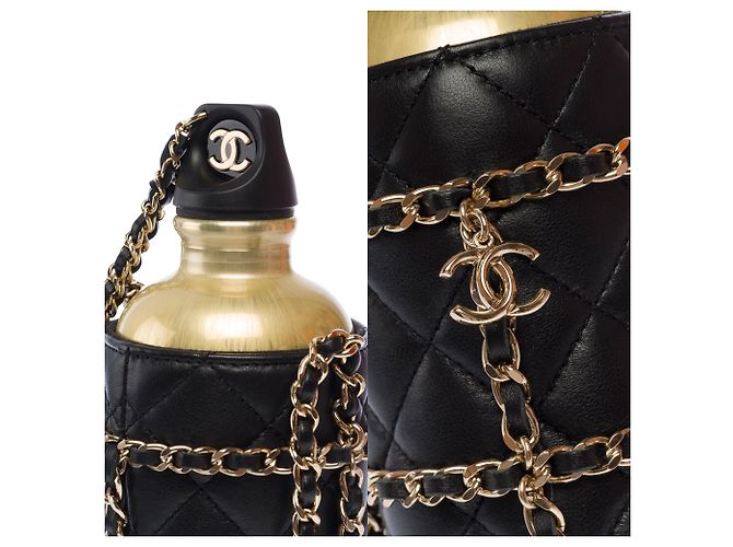 Borsa CHANEL in Pelle Nera - 103668 Nero - vista 6