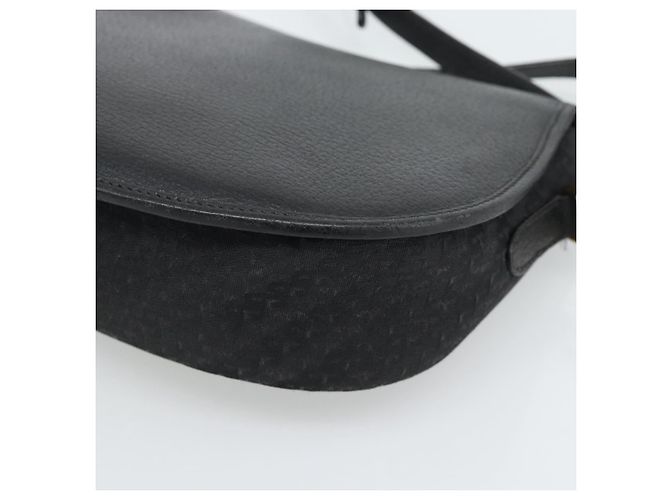 Borsa a Spalla GUCCI in Tela e Pelle Nera e Oro 007 115 0074 Auth fm5375 Nero D'oro - vista 14