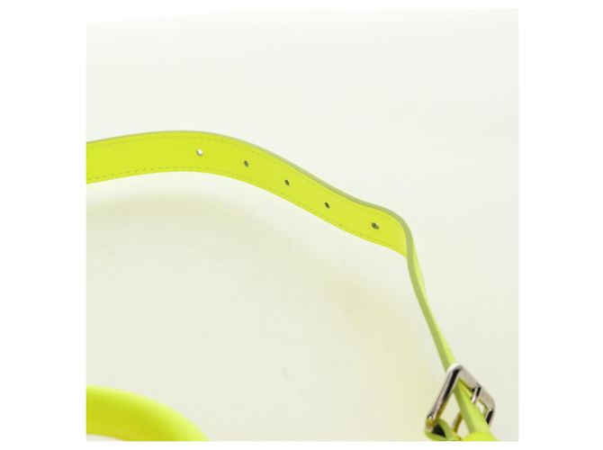 LOUIS VUITTON See Through Keepall Bandouliere 50 Borsa Gialla M55380 Auth 188862SAM Giallo - vista 17