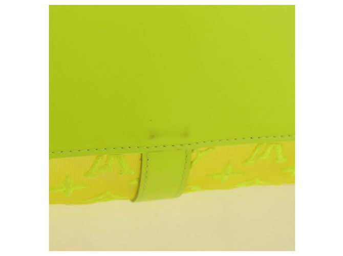 LOUIS VUITTON See Through Keepall Bandouliere 50 Borsa Gialla M55380 Auth 188862SAM Giallo - vista 21