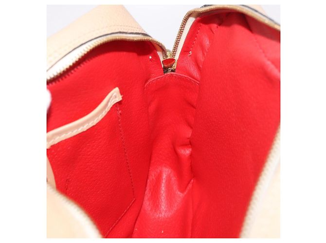 Céline Borsa a Spalla CELINE in Pelle Beige Oro Auth 188477 D'oro - vista 19