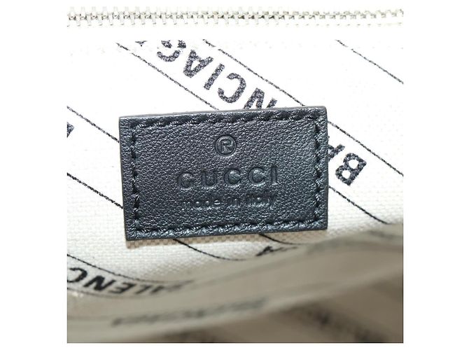 GUCCI GG Supreme Gucci The Hacker Project Balenciaga PVC 681695 Auth yk20509SM Argento Beige - vista 24
