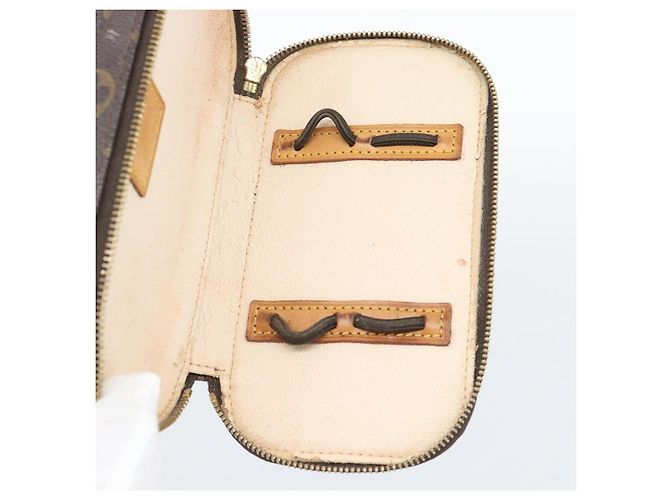 LOUIS VUITTON Monogram Trousse Brush PM Beauty Case M47510 LV Auth 189220 Monogramma - vista 18
