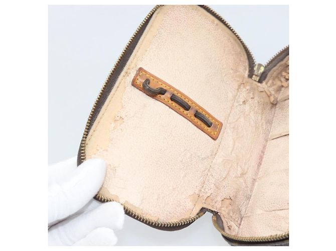 LOUIS VUITTON Monogram Trousse Brush PM Beauty Case M47510 LV Auth 189220 Monogramma - vista 19