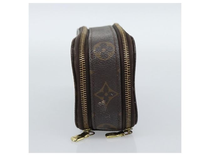 LOUIS VUITTON Monogram Trousse Brush PM Beauty Case M47510 LV Auth 189220 Monogramma - vista 3