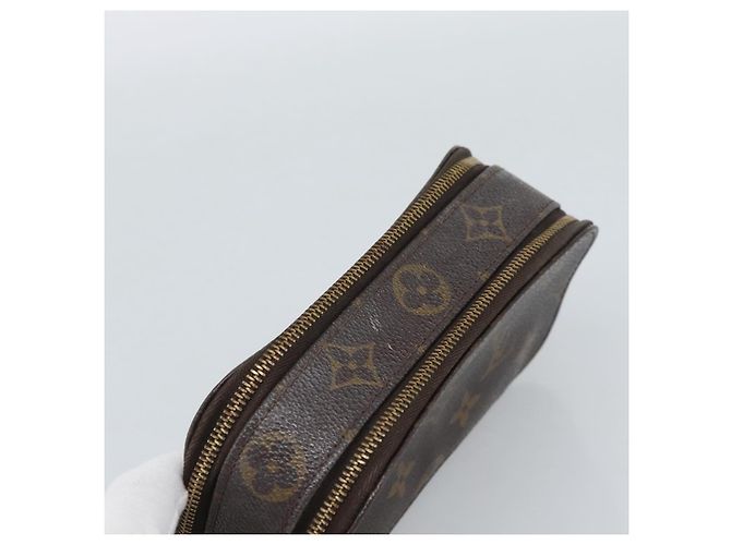 LOUIS VUITTON Monogram Trousse Brush PM Beauty Case M47510 LV Auth 189220 Monogramma - vista 5