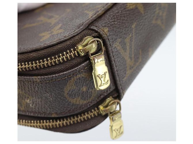 LOUIS VUITTON Monogram Trousse Brush PM Beauty Case M47510 LV Auth 189220 Monogramma - vista 8