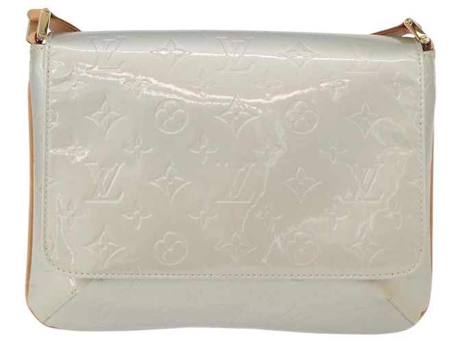 LOUIS VUITTON Monogram Vernis Thompson Street Bag Gris M91008 LV Auth 188483V Grigio - vista 13