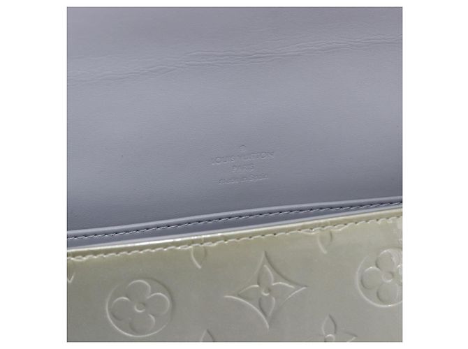 LOUIS VUITTON Monogram Vernis Thompson Street Bag Gris M91008 LV Auth 188483V Grigio - vista 19