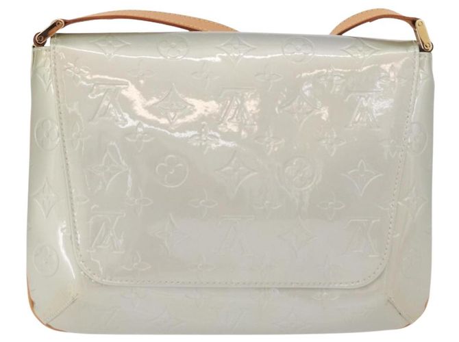 LOUIS VUITTON Monogram Vernis Thompson Street Bag Gris M91008 LV Auth 188483V Grigio - vista 2