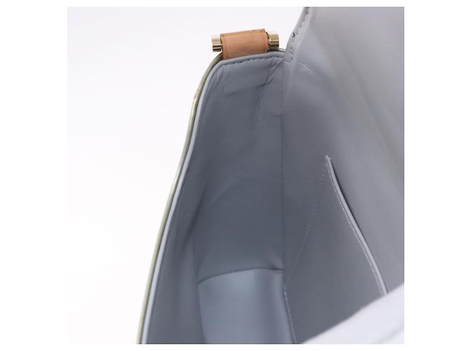 LOUIS VUITTON Monogram Vernis Thompson Street Bag Gris M91008 LV Auth 188483V Grigio - vista 21