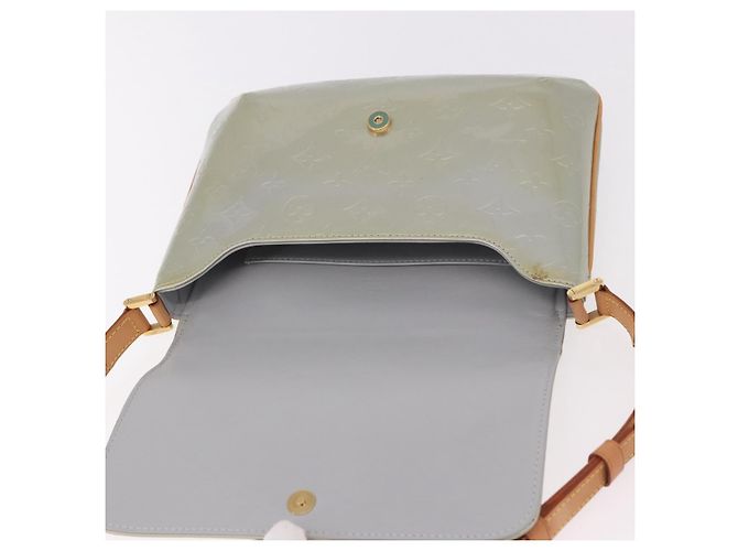 LOUIS VUITTON Monogram Vernis Thompson Street Bag Gris M91008 LV Auth 188483V Grigio - vista 8