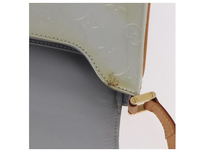 LOUIS VUITTON Monogram Vernis Thompson Street Bag Gris M91008 LV Auth 188483V Grigio - vista 9