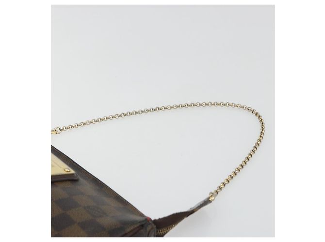 LOUIS VUITTON Borsa a spalla Damier Ebene Eva N55213 LV Auth 188452 - vista 14