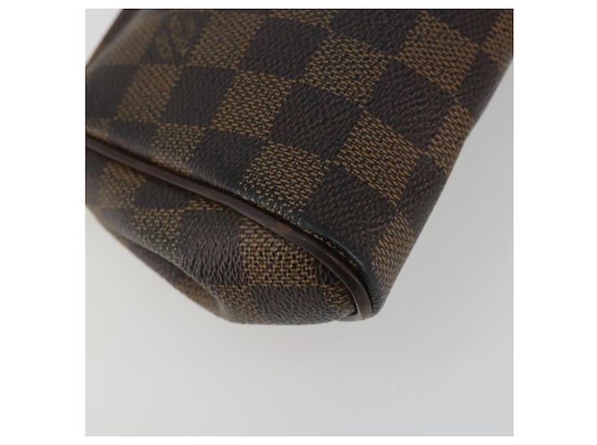 LOUIS VUITTON Borsa a spalla Damier Ebene Eva N55213 LV Auth 188452 - vista 16