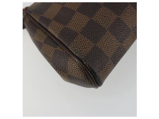 LOUIS VUITTON Borsa a spalla Damier Ebene Eva N55213 LV Auth 188452 - vista 18