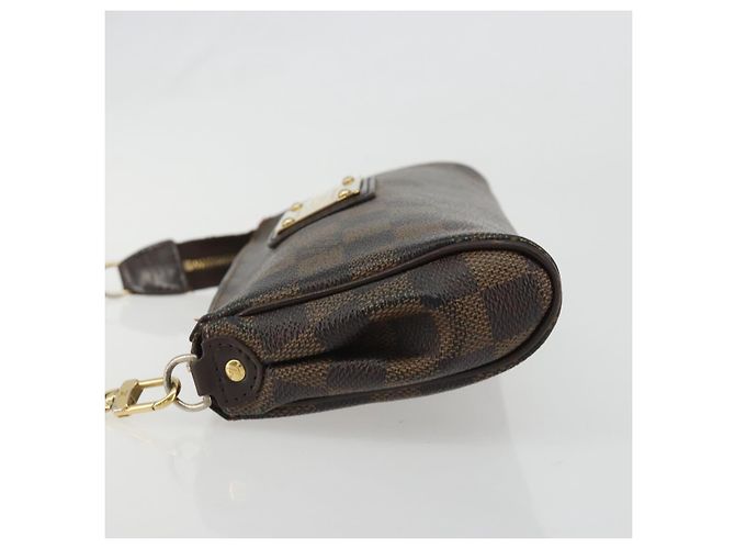 LOUIS VUITTON Borsa a spalla Damier Ebene Eva N55213 LV Auth 188452 - vista 4