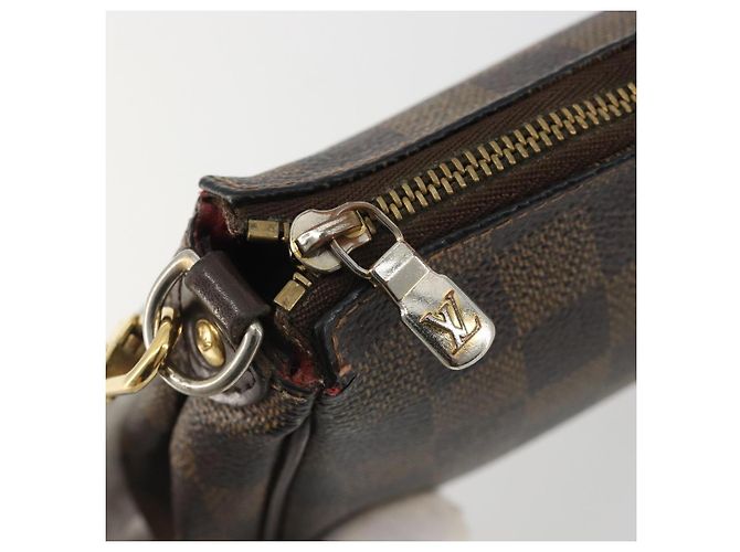 LOUIS VUITTON Borsa a spalla Damier Ebene Eva N55213 LV Auth 188452 - vista 8
