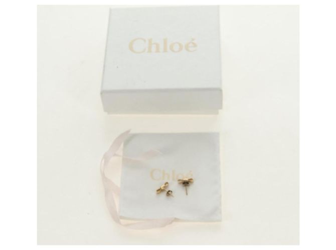 Chloé Chloe Pierce metallo Oro Auth SW2371 D'oro - vista 19