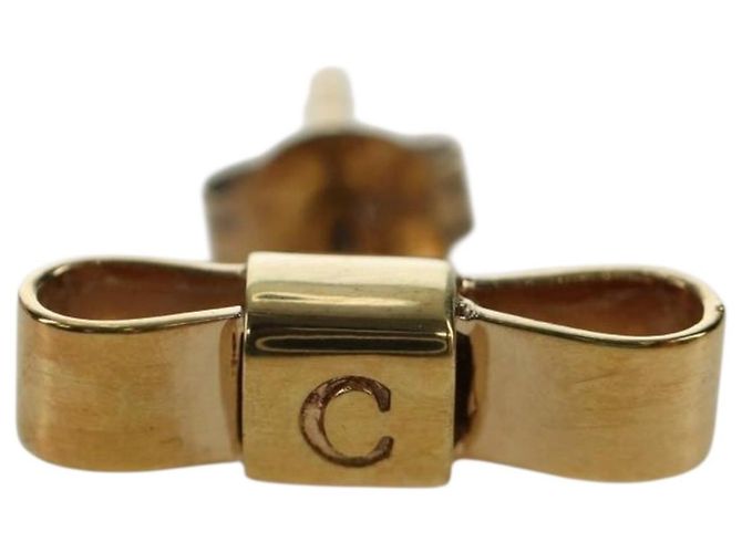 Chloé Chloe Pierce metallo Oro Auth SW2371 D'oro - vista 2