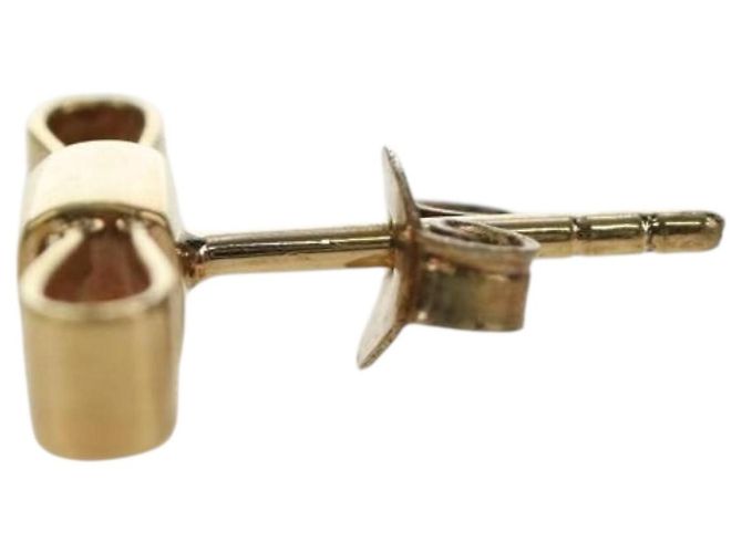 Chloé Chloe Pierce metallo Oro Auth SW2371 D'oro - vista 4