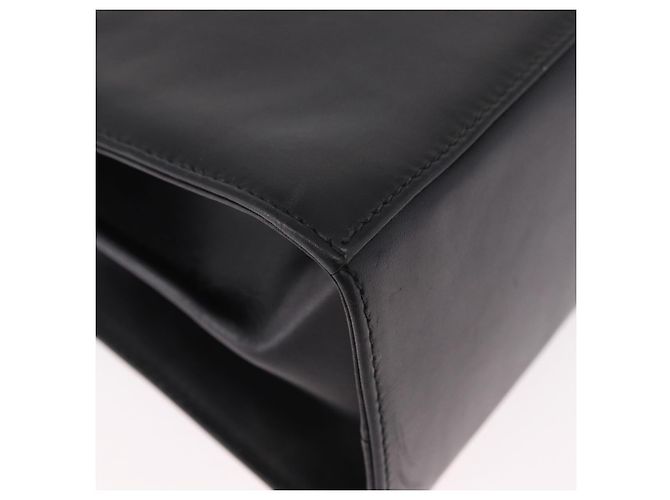 Borsa a mano Salvatore Ferragamo in pelle 2way nera oro Auth 188257 Nero D'oro - vista 17