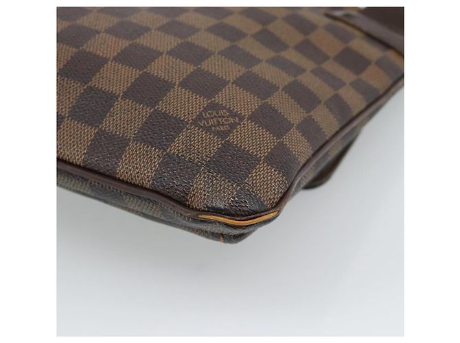 LOUIS VUITTON Damier Ebene Pochette Merwiel Shoulder Bag N51127 LV Auth BA13611 - view 17
