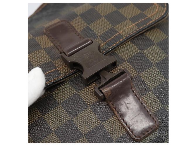 LOUIS VUITTON Damier Ebene Pochette Merwiel Shoulder Bag N51127 LV Auth BA13611 - view 19