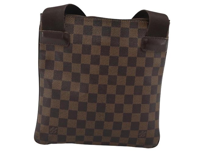 LOUIS VUITTON Damier Ebene Pochette Merwiel Shoulder Bag N51127 LV Auth BA13611 - view 2