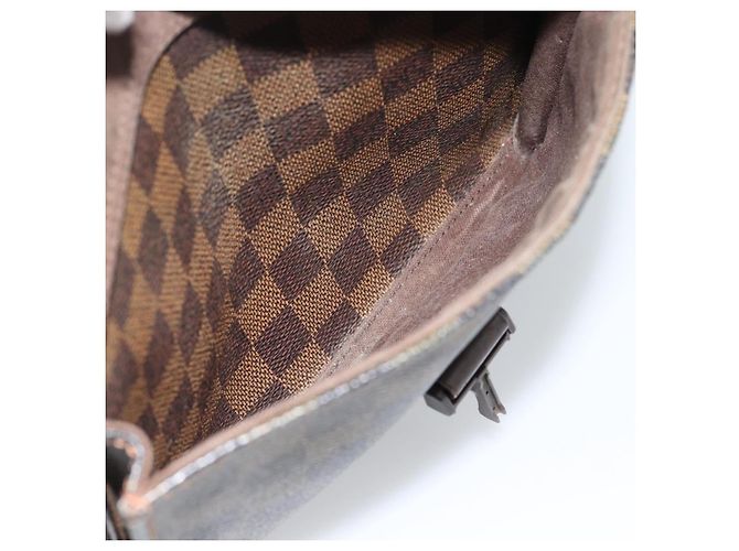 LOUIS VUITTON Damier Ebene Pochette Merwiel Shoulder Bag N51127 LV Auth BA13611 - view 24