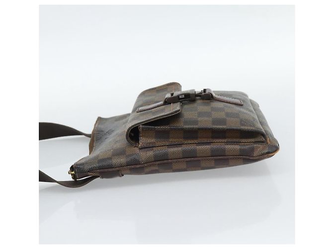LOUIS VUITTON Damier Ebene Pochette Merwiel Shoulder Bag N51127 LV Auth BA13611 - view 3