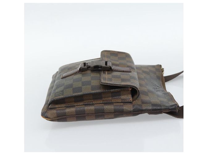 LOUIS VUITTON Damier Ebene Pochette Merwiel Shoulder Bag N51127 LV Auth BA13611 - view 4