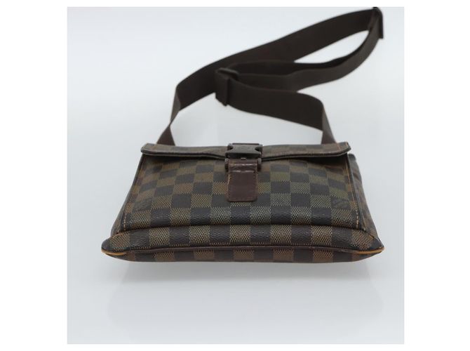 LOUIS VUITTON Damier Ebene Pochette Merwiel Shoulder Bag N51127 LV Auth BA13611 - view 5