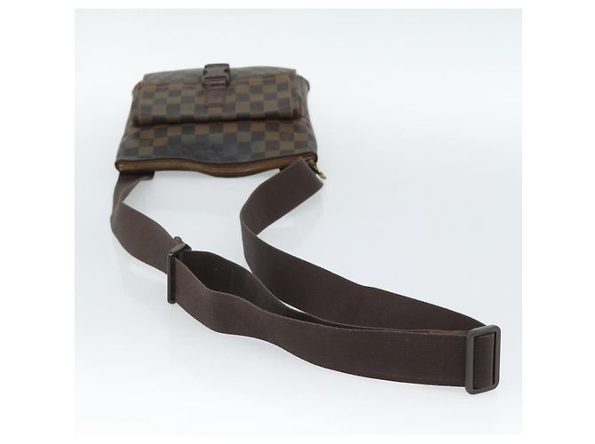 LOUIS VUITTON Damier Ebene Pochette Merwiel Shoulder Bag N51127 LV Auth BA13611 - view 8