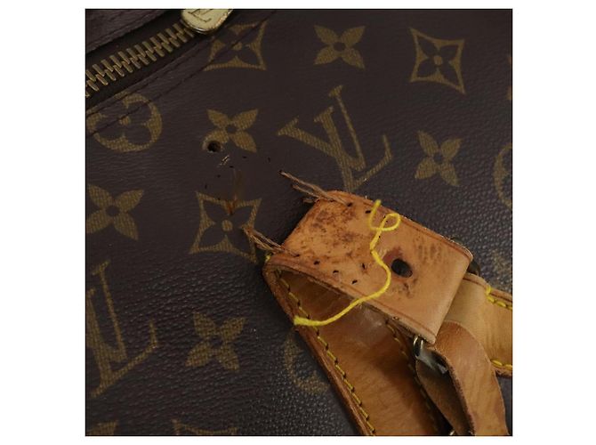LOUIS VUITTON Monogram Keepall 50 Boston Bag M41426 LV Auth 186453 Monogramma - vista 10