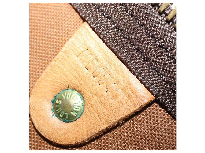 LOUIS VUITTON Monogram Keepall 50 Boston Bag M41426 LV Auth 186453 Monogramma - vista 12