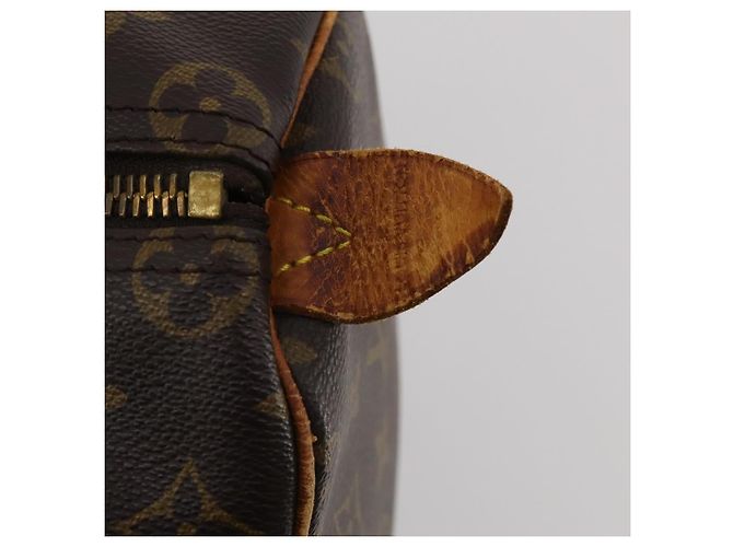 LOUIS VUITTON Monogram Keepall 50 Boston Bag M41426 LV Auth 186453 Monogramma - vista 18