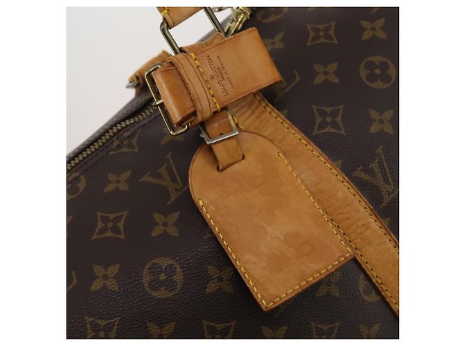 LOUIS VUITTON Monogram Keepall 50 Boston Bag M41426 LV Auth 186453 Monogramma - vista 19