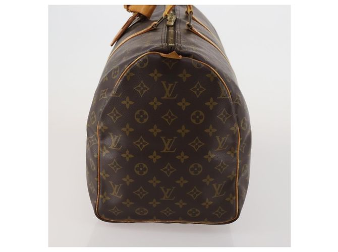 LOUIS VUITTON Monogram Keepall 50 Boston Bag M41426 LV Auth 186453 Monogramma - vista 3