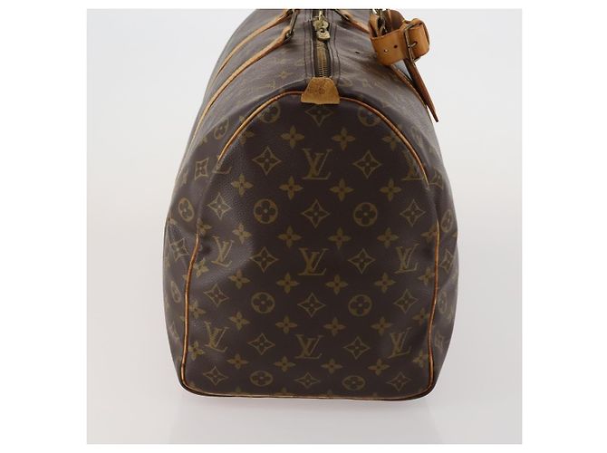LOUIS VUITTON Monogram Keepall 50 Boston Bag M41426 LV Auth 186453 Monogramma - vista 4