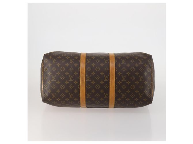 LOUIS VUITTON Monogram Keepall 50 Boston Bag M41426 LV Auth 186453 Monogramma - vista 5
