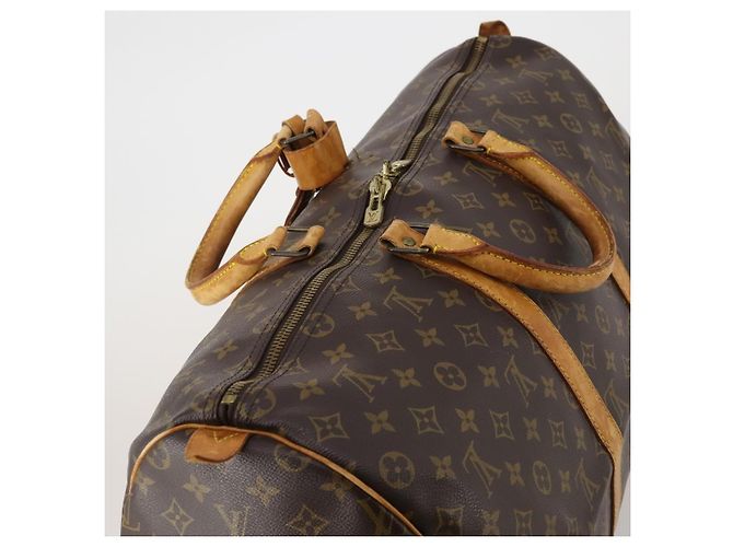 LOUIS VUITTON Monogram Keepall 50 Boston Bag M41426 LV Auth 186453 Monogramma - vista 6