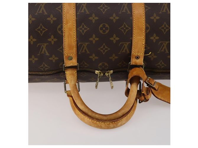 LOUIS VUITTON Monogram Keepall 50 Boston Bag M41426 LV Auth 186453 Monogramma - vista 7
