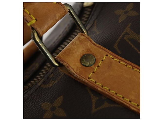 LOUIS VUITTON Monogram Keepall 50 Boston Bag M41426 LV Auth 186453 Monogramma - vista 9
