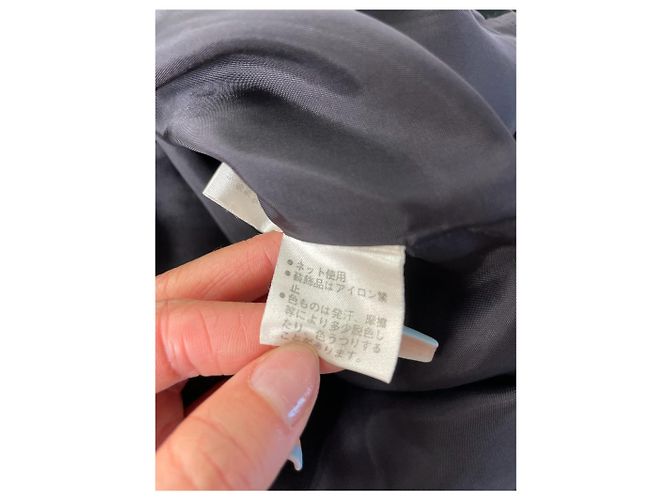 First Vintage Balenciaga Seidenrock mit schwarzem Samtbund - Ansicht 8