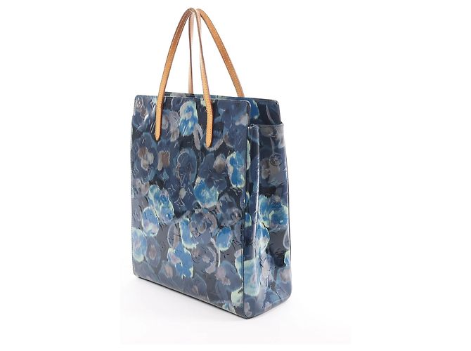 Sac à main Louis Vuitton Catalina Monogram Ikat Flower en bleu M90035 - vue 2