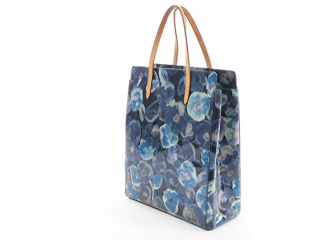 Sac à main Louis Vuitton Catalina Monogram Ikat Flower en bleu M90035 - vue 3