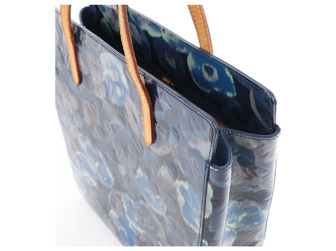 Sac à main Louis Vuitton Catalina Monogram Ikat Flower en bleu M90035 - vue 5