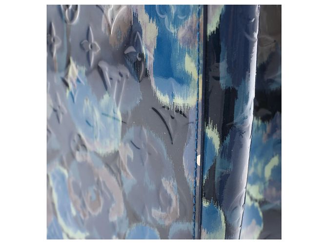 Sac à main Louis Vuitton Catalina Monogram Ikat Flower en bleu M90035 - vue 6